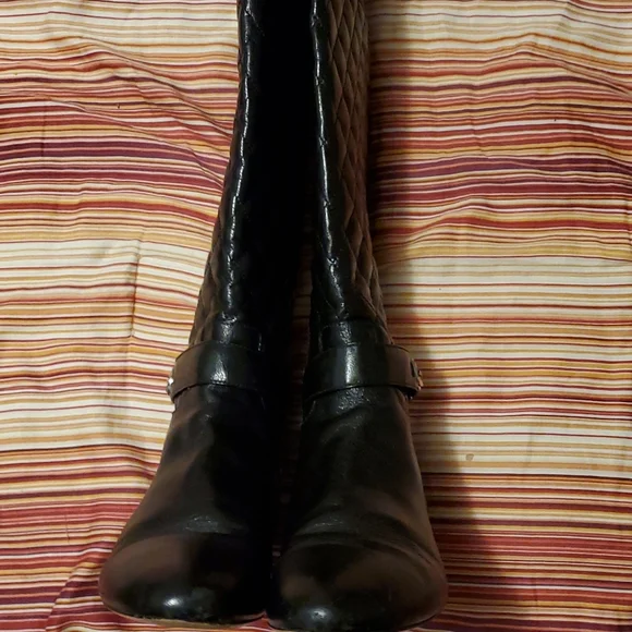 COPY - MICHEAL KORS AUTHENTIC LEATHER Jkt Sz 2,Heels 7.5 Boots 8M Purse All 4 p… - Picture 14 of 16